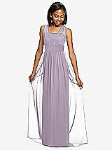 Front View Thumbnail - Lilac Haze Dessy Collection Junior Bridesmaid Dress JR543