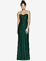 Front View Thumbnail - Hunter Green Studio Design Bridesmaid Dress 4532