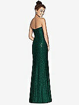 Rear View Thumbnail - Hunter Green Studio Design Bridesmaid Dress 4532
