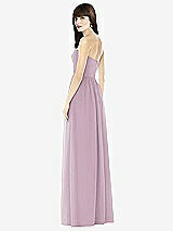 Rear View Thumbnail - Suede Rose Sweeheart Chiffon Natural Waist Dress