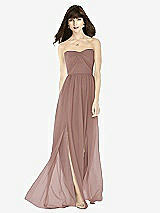 Front View Thumbnail - Sienna Sweeheart Chiffon Natural Waist Dress