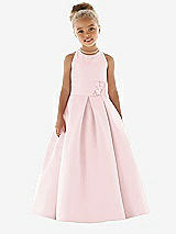 Front View Thumbnail - Ballet Pink Flower Girl Dress FL4059