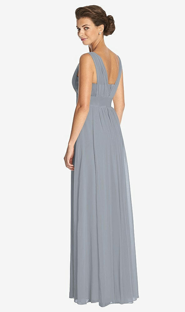 Back View - Platinum Dessy Collection Bridesmaid Dress 3026
