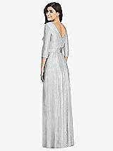 Rear View Thumbnail - Silver Dessy Collection Bridesmaid Dress 3028
