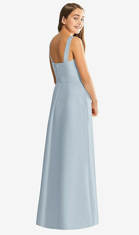 Back View - Mist Alfred Sung Junior Bridesmaid Style JR544