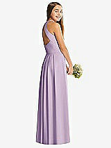 Rear View Thumbnail - Pale Purple Social Junior Bridesmaid Style JR547
