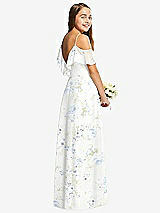 Rear View Thumbnail - Bleu Garden Dessy Collection Junior Bridesmaid Dress JR548