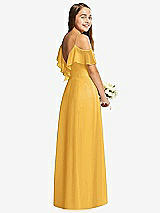 Rear View Thumbnail - NYC Yellow Dessy Collection Junior Bridesmaid Dress JR548
