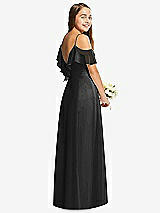 Rear View Thumbnail - Black Dessy Collection Junior Bridesmaid Dress JR548