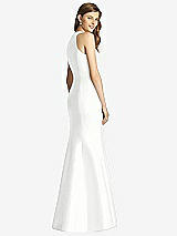 Rear View Thumbnail - White Bella Bridesmaid Dress BB121