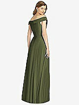 Rear View Thumbnail - Olive Green Bella Bridesmaid Dress BB123