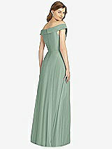 Rear View Thumbnail - Seagrass Bella Bridesmaid Dress BB123