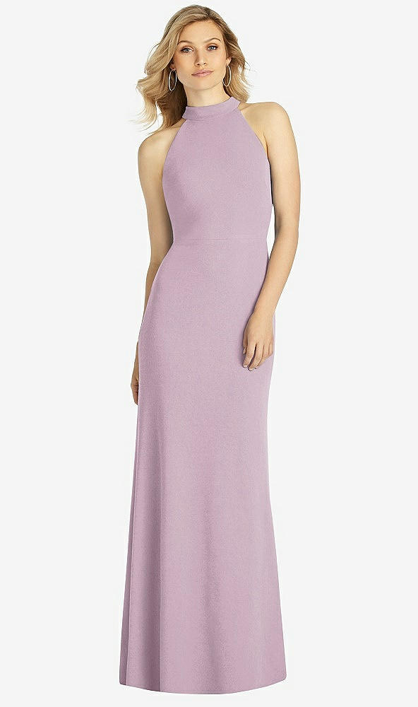 Front View - Suede Rose After Six Bridesmaid Dress 6807