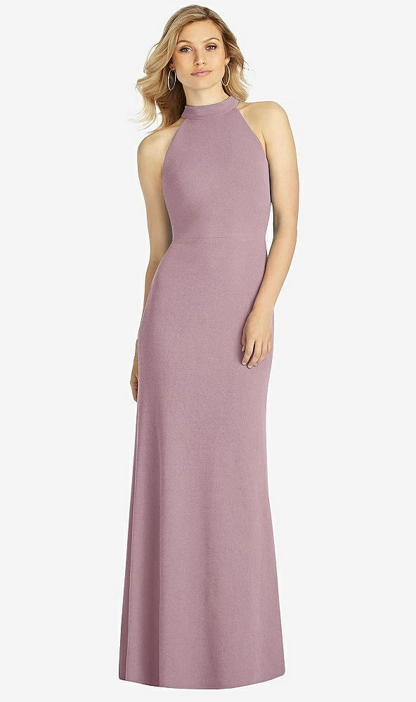 Front View - Dusty Rose After Six Bridesmaid Dress 6807