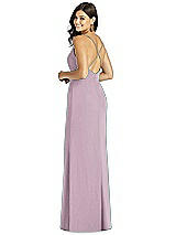 Rear View Thumbnail - Suede Rose Thread Bridesmaid Style Cora