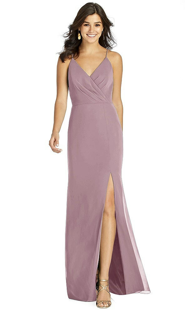 Front View - Dusty Rose Thread Bridesmaid Style Cora