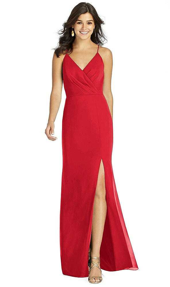 Front View - Parisian Red Thread Bridesmaid Style Cora