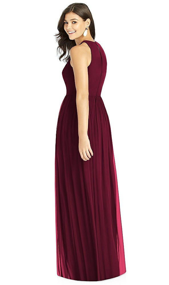Back View - Cabernet Thread Bridesmaid Style Kailyn