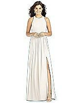 Front View Thumbnail - Ivory Thread Bridesmaid Style Kailyn