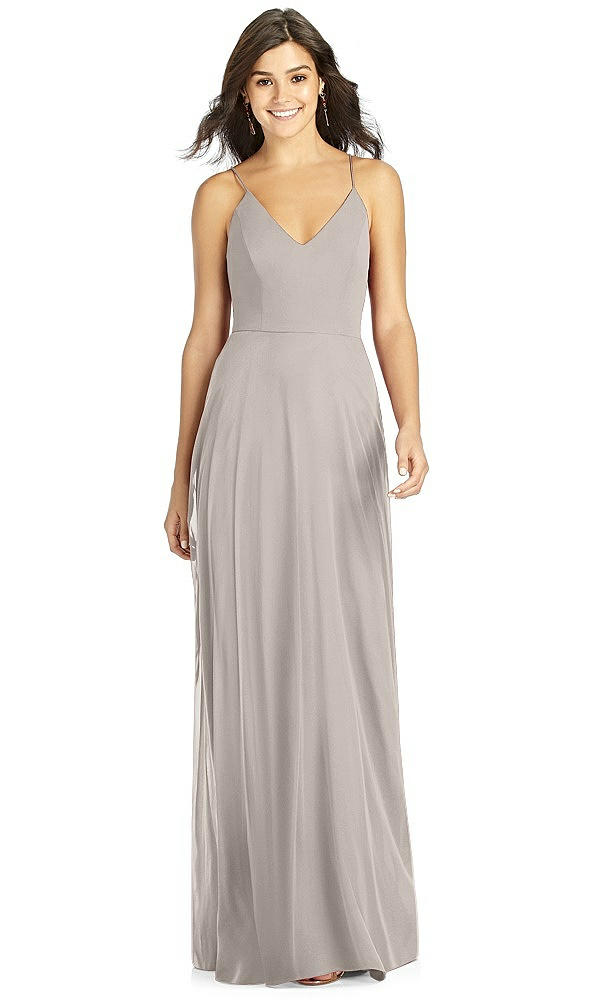 Front View - Taupe Thread Bridesmaid Style Ida