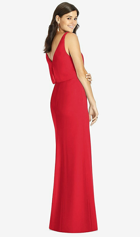 Back View - Parisian Red Thread Bridesmaid Style Ines
