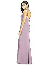 Rear View Thumbnail - Suede Rose Thread Bridesmaid Style Grace