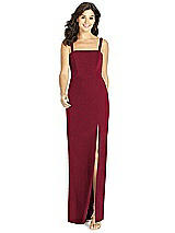 Front View Thumbnail - Burgundy Thread Bridesmaid Style Grace