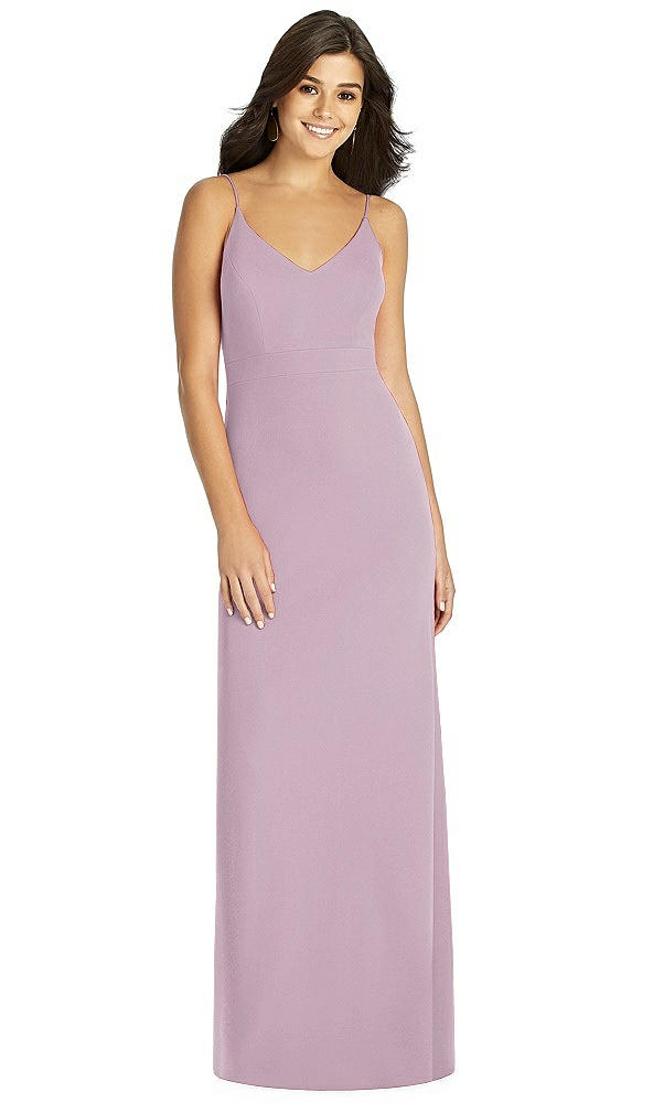 Front View - Suede Rose Thread Bridesmaid Style Silvie