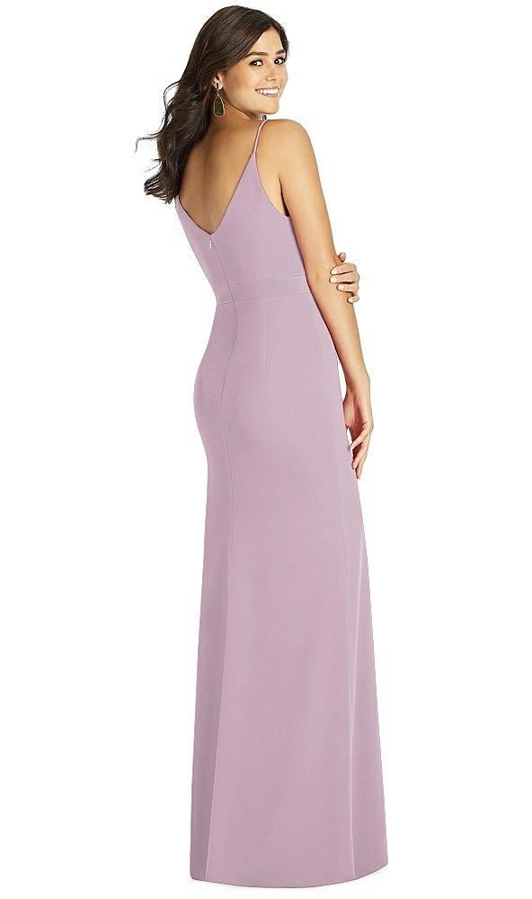 Back View - Suede Rose Thread Bridesmaid Style Silvie