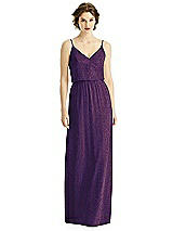 Front View Thumbnail - Majestic Gold After Six Shimmer Bridesmaid Dress 1506LS