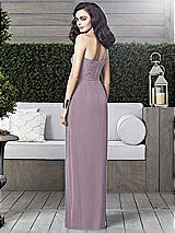 Alt View 2 Thumbnail - Suede Rose Silver Dessy Shimmer Bridesmaid Dress 2905LS