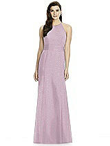 Rear View Thumbnail - Suede Rose Silver Dessy Shimmer Bridesmaid Dress 2990LS