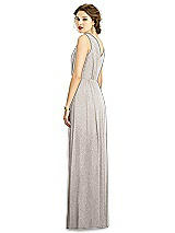 Rear View Thumbnail - Taupe Silver Dessy Shimmer Bridesmaid Dress 3005LS