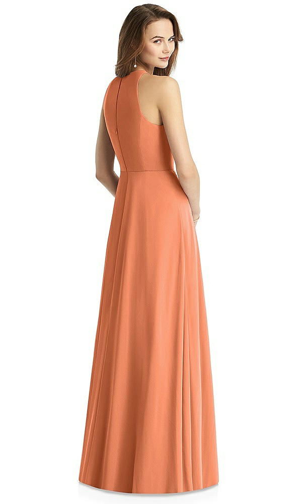 Back View - Sweet Melon Thread Bridesmaid Style Emily