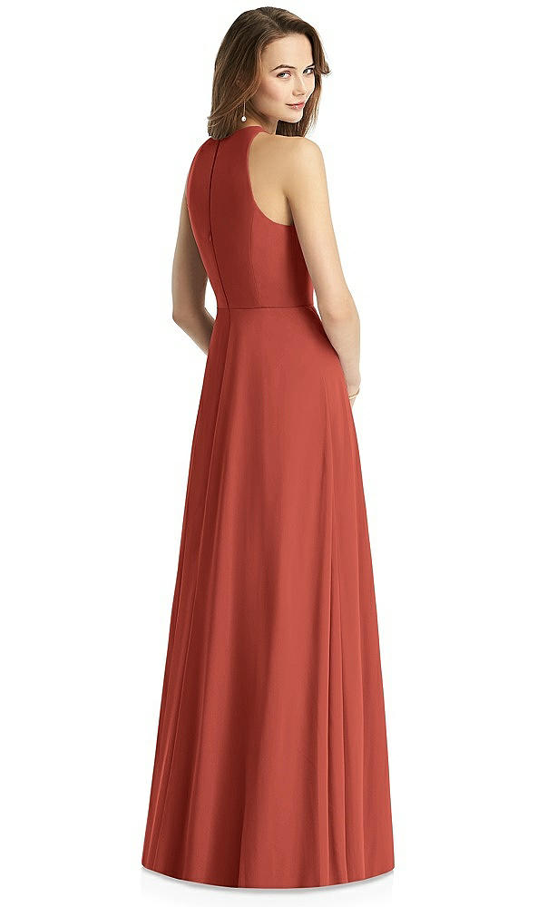 Back View - Amber Sunset Thread Bridesmaid Style Emily