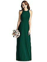 Front View Thumbnail - Hunter Green Thread Bridesmaid Style Emily