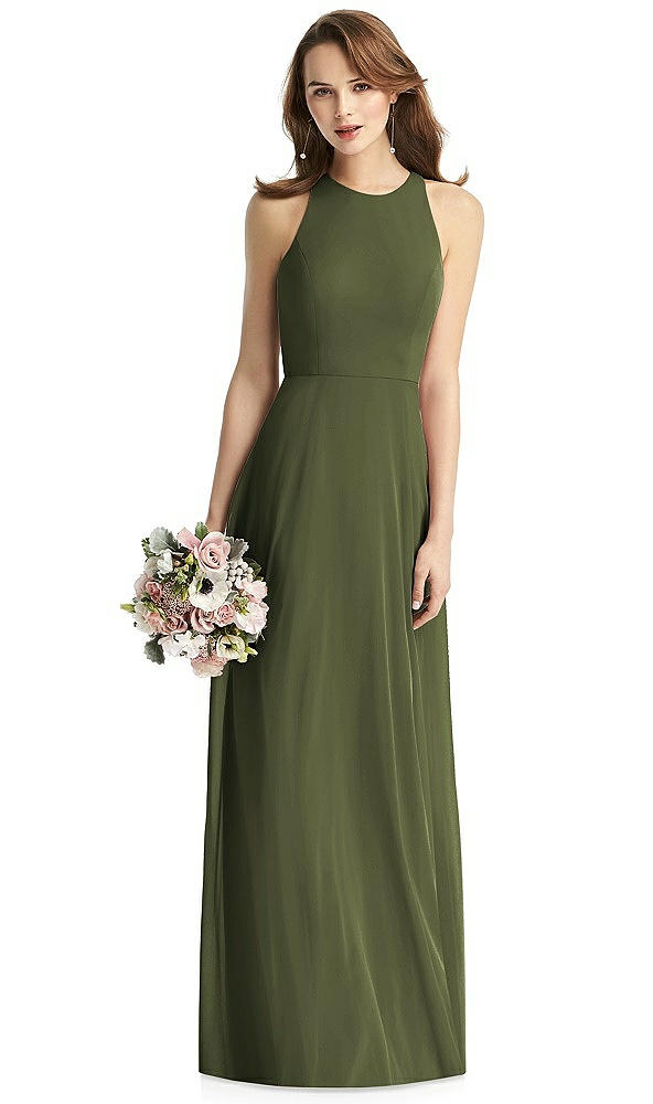 Front View - Olive Green Thread Bridesmaid Style Emily