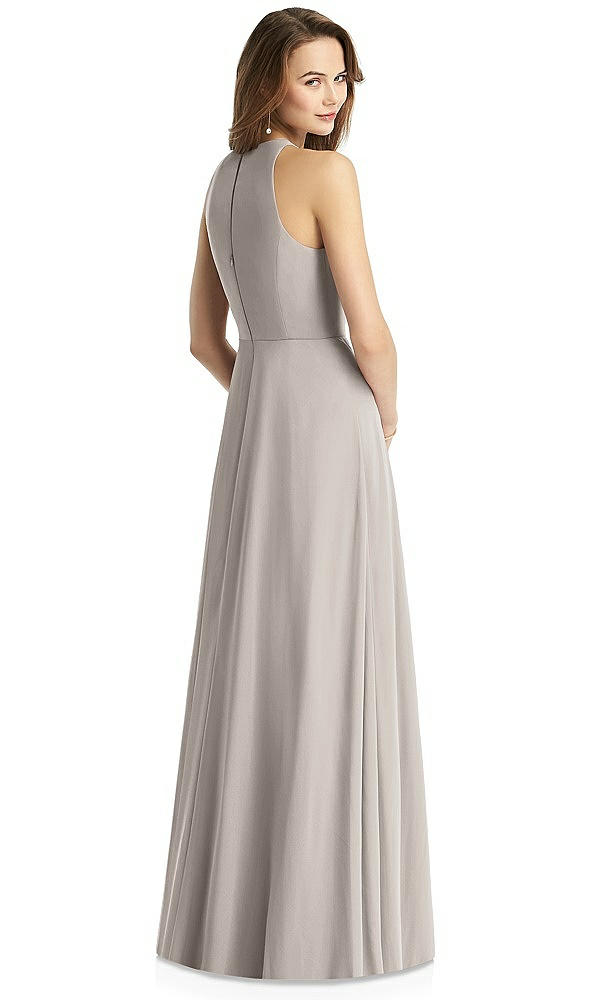 Back View - Taupe Thread Bridesmaid Style Emily
