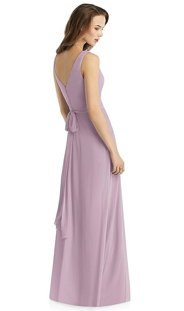 Back View - Suede Rose Thread Bridesmaid Style Layla