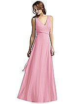 Front View Thumbnail - Peony Pink Thread Bridesmaid Style Layla