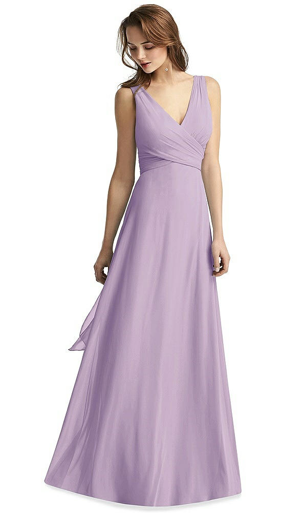 Front View - Pale Purple Thread Bridesmaid Style Layla