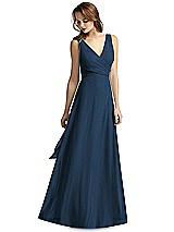 Front View Thumbnail - Sofia Blue Thread Bridesmaid Style Layla