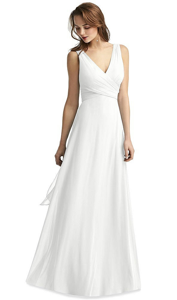 Front View - White Thread Bridesmaid Style Layla