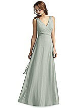 Front View Thumbnail - Willow Green Thread Bridesmaid Style Layla