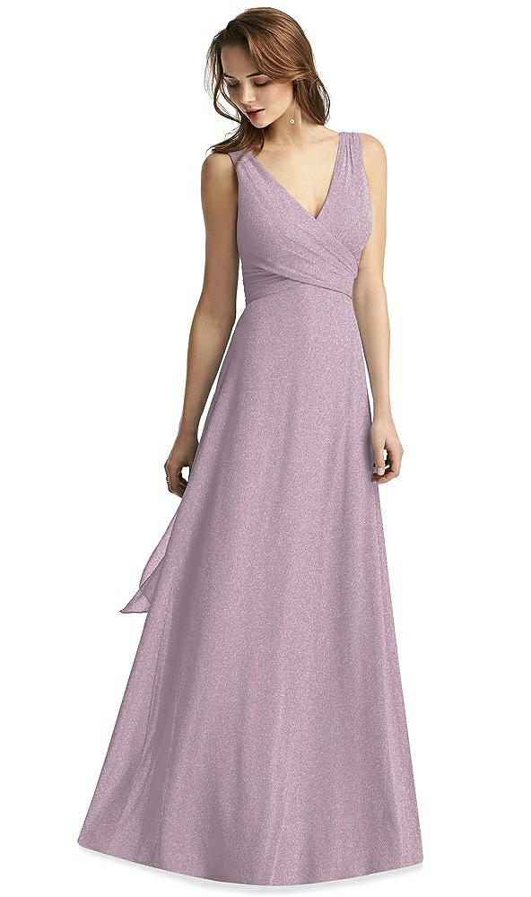 Front View - Suede Rose Silver Thread Bridesmaid Style Layla