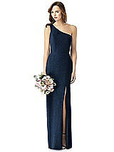 Front View Thumbnail - Midnight Gold Thread Bridesmaid Style Addison