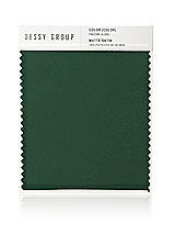 Front View Thumbnail - Hampton Green Matte Satin Fabric Swatch