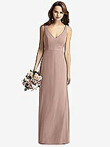 Front View Thumbnail - Neu Nude Sleeveless V-Back Long Trumpet Gown