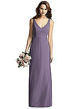 Front View Thumbnail - Lavender Thread Bridesmaid Style Peyton