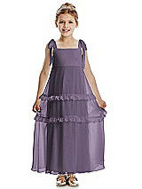Front View Thumbnail - Lavender Flower Girl Dress FL4071